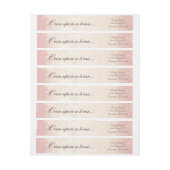 Bande Pour Adresse De Retour Il était une fois (Feuille)