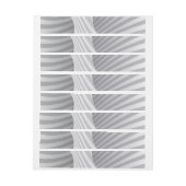 Bande Pour Adresse De Retour Illusion optique 4 (Feuille)
