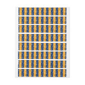 Bande Pour Adresse De Retour Jour et nuit 2 (Feuille)