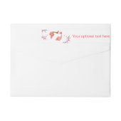 Bande Pour Adresse De Retour Koi Pond (Dos)