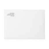 Bande Pour Adresse De Retour Koi Pond (Devant)