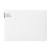 Bande Pour Adresse De Retour Les nymphéas de Claude Monet (Devant)