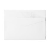 Bande Pour Adresse De Retour Marbre Blanc (Dos)
