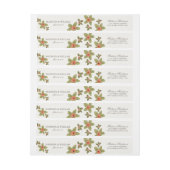 Bande Pour Adresse De Retour Mariage Spring Buds (Feuille)