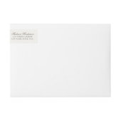 Bande Pour Adresse De Retour Mariage Spring Buds (Devant)