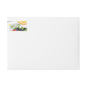 Bande Pour Adresse De Retour Mixed Fruits 5 (Devant)