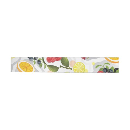 Bande Pour Adresse De Retour Mixed Fruits 5 (Individuel)