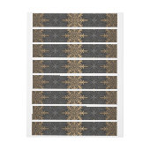 Bande Pour Adresse De Retour Motif d'ornement 3 (Feuille)