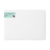 Bande Pour Adresse De Retour Motif Ladybug (Devant)