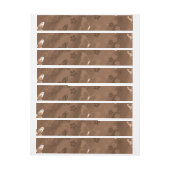 Bande Pour Adresse De Retour Motif papillon 15 (Feuille)