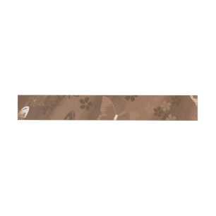 Bande Pour Adresse De Retour Motif papillon 15