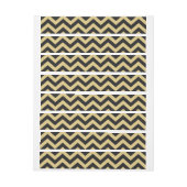 Bande Pour Adresse De Retour Motif Zigzag 4 (Feuille)