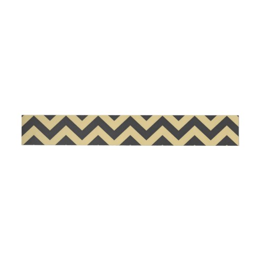 Bande Pour Adresse De Retour Motif Zigzag 4 (Individuel)