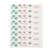 Bande Pour Adresse De Retour Noël de l'ornement de vacances (Feuille)