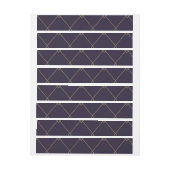Bande Pour Adresse De Retour Ornements de luxe 49 (Feuille)