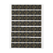 Bande Pour Adresse De Retour Ornements de luxe 56 (Feuille)