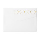 Bande Pour Adresse De Retour Ornements de luxe 57 (Dos)