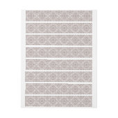 Bande Pour Adresse De Retour Ornements de luxe 8 (Feuille)