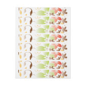 Bande Pour Adresse De Retour Papier mural à fleurs 5 (Feuille)