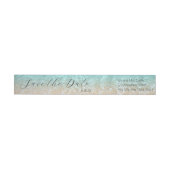 Bande Pour Adresse De Retour Plage tropicale (Individuel)