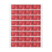 Bande Pour Adresse De Retour Rose (Feuille)