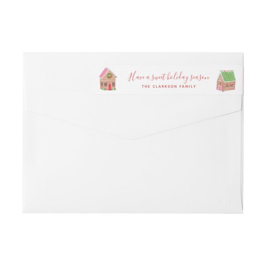 Bande Pour Adresse De Retour Rue de pain d'épice (Dos)