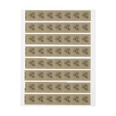 Bande Pour Adresse De Retour Sagittarius Constellation Hevelius 1690 Engraving (Feuille)