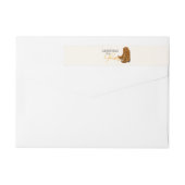 Bande Pour Adresse De Retour Salutations Du Texas (Dos)