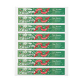 Bande Pour Adresse De Retour Sapin (Feuille)