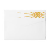 Bande Pour Adresse De Retour Soleil 1 (Dos)