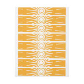 Bande Pour Adresse De Retour Soleil 2 (Feuille)