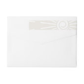 Bande Pour Adresse De Retour Soleil 7 (Dos)