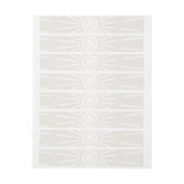 Bande Pour Adresse De Retour Soleil 7 (Feuille)
