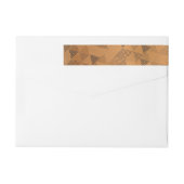 Bande Pour Adresse De Retour Triangles Motif 5 (Dos)