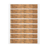 Bande Pour Adresse De Retour Triangles Motif 5 (Feuille)