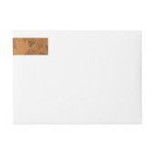 Bande Pour Adresse De Retour Triangles Motif 5 (Devant)