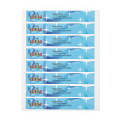 Bande Pour Adresse Destinataire pulmonaire, Vert, Rouge, Bleu (Feuille)