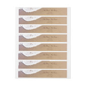 Bande Pour Adresse Deux Hearts (Feuille)