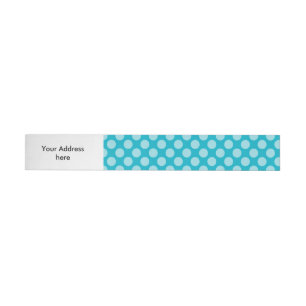 Bande Pour Adresse Doit sans soudure transp blanc motif. + votre back