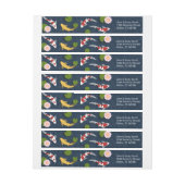 Bande Pour Adresse Étang japonais de poissons Koi (Feuille)