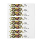 Bande Pour Adresse Fleur de chrysanthème mère florale (Feuille)