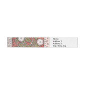 Bande Pour Adresse Fleur d'illustration Rose sauvage Vintage (Individual)