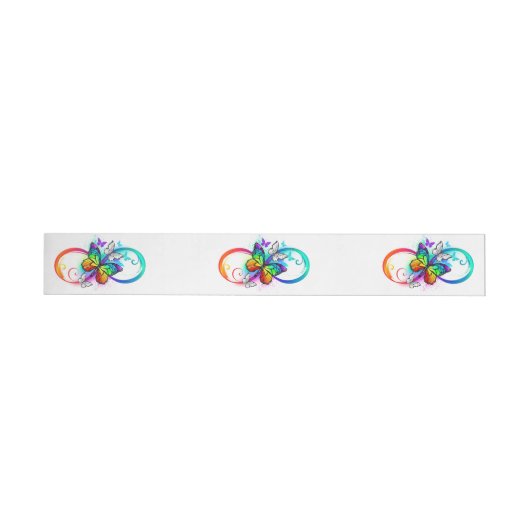 Bande Pour Adresse Infini lumineux avec papillon arc-en-ciel (Individual)