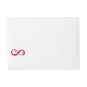 Bande Pour Adresse Infinity with Red Wine (Devant)