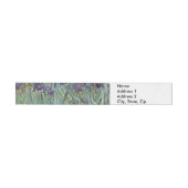 Bande Pour Adresse Iris de Van Gogh Peinture Impressionniste (Individual)