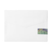 Bande Pour Adresse Iris de Van Gogh Peinture Impressionniste (Dos)