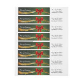 Bande Pour Adresse Joyeux Noël 44 (Feuille)
