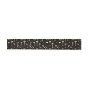 Bande Pour Adresse Les Patters de Seamless avec Golden Keys