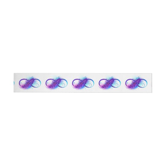 Bande Pour Adresse L'infini avec plume violette (Individual)