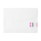 Bande Pour Adresse mandala coloré (Dos)